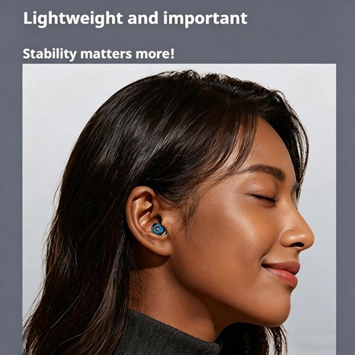 Auriculares Bluetooth intrauditivos V08 Mini Button con resistencia al agua IPX3 y un solo auricular.