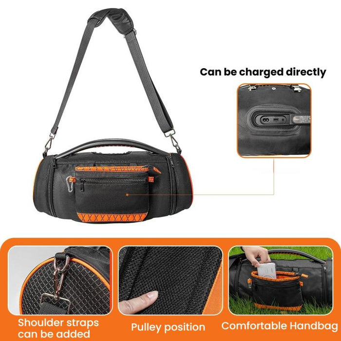 KAISHACASE Funda protectora multifuncional portátil para almacenamiento de audio JBL Boombox / Boombox 2 / Boombox 3