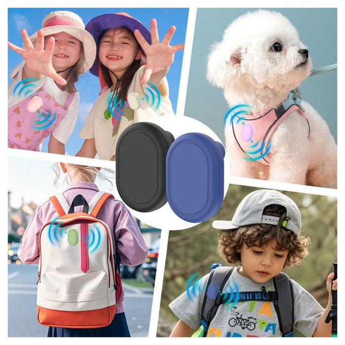 Funda para Xiaomi Tag con pasador oculto, soporte de silicona impermeable con broche de seguridad para ropa infantil y mochilas.
