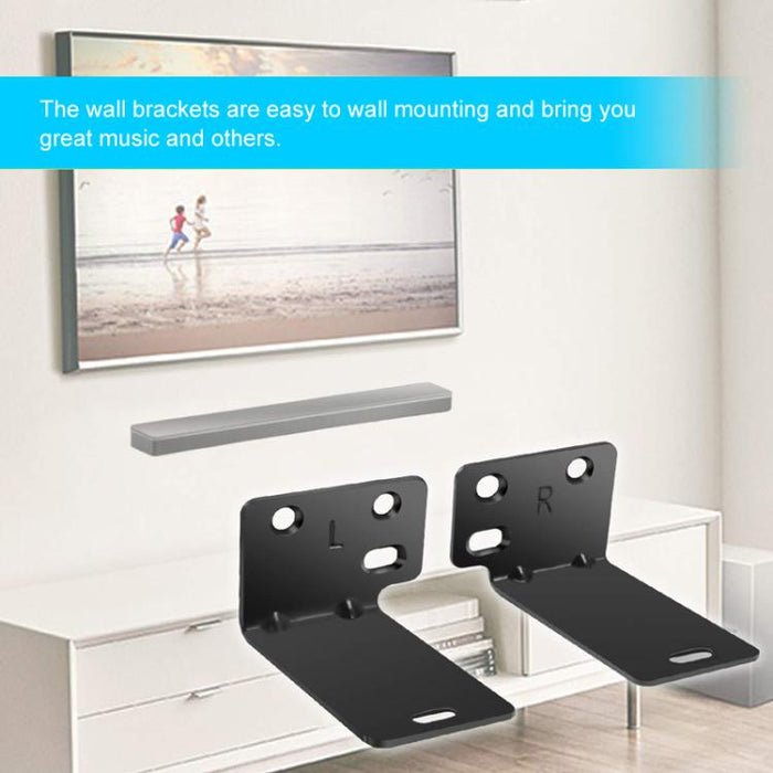 JJ-1005-B-0 Soporte de pared para altavoz central compatible con BOSE Soundtouch 300 / Soundbar 700 / 500, For BOSE Soundtouch 300 / Soundbar 700 / 500