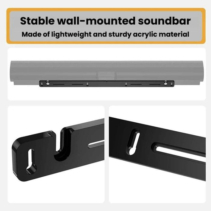 JJ-8045-B-0 Soporte de pared para barra de sonido SONOS Arc, For SONOS Arc Soundbar