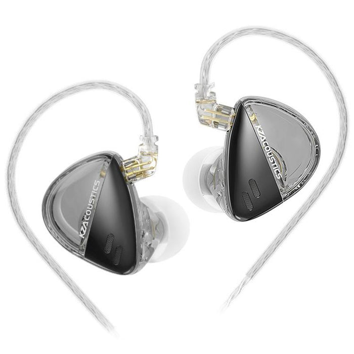 Auriculares intrauditivos con cable KZ X Angelears Libra, dinámicos, de alta fidelidad y banda ultraancha, con cable de 1,2 m., Black Balanced Standard, Black Balanced With Mic, Black High-Resolution Standard, Black High-Resolution With Mic            ...
