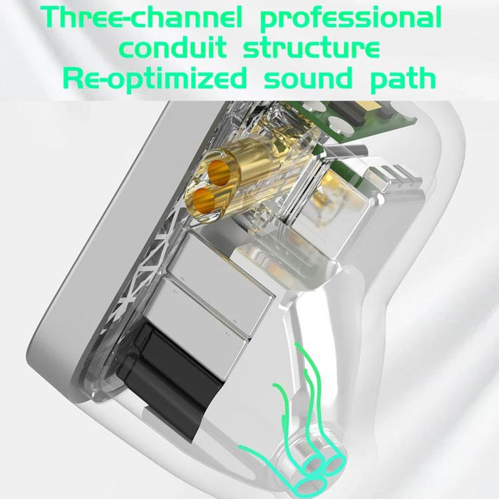 Auriculares intrauditivos con cable KZ-AS16 PRO de 1,2 m con 8 transductores y armadura balanceada pura., Green Standard, Green With Mic, Black Standard, Black With Mic