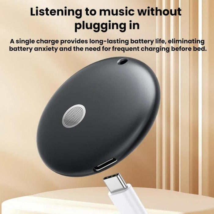 Altavoz de almohada ultrafino de 8,6 mm, ayuda invisible para dormir para quienes duermen de lado.