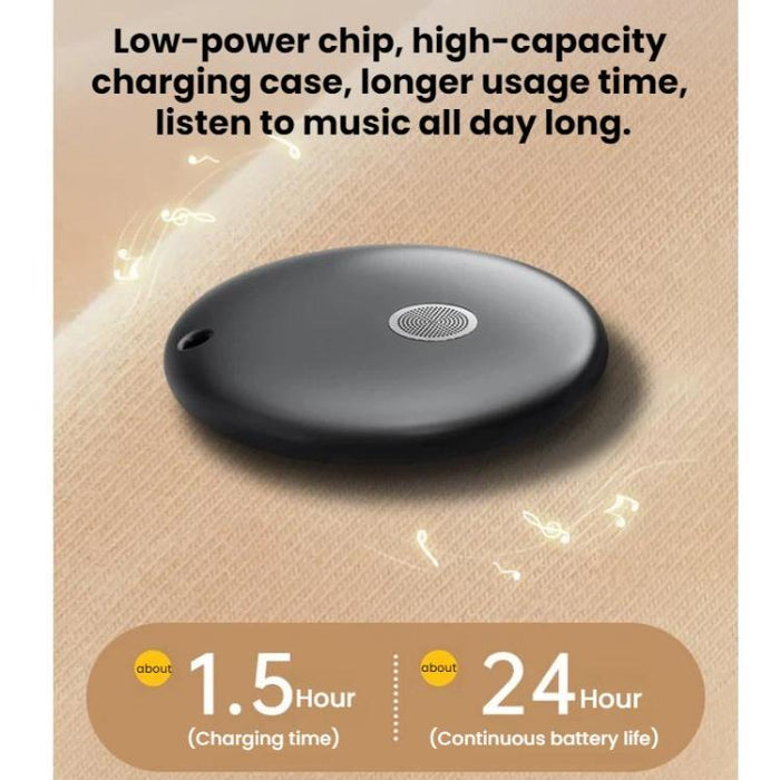 Altavoz de almohada ultrafino de 8,6 mm, ayuda invisible para dormir para quienes duermen de lado.