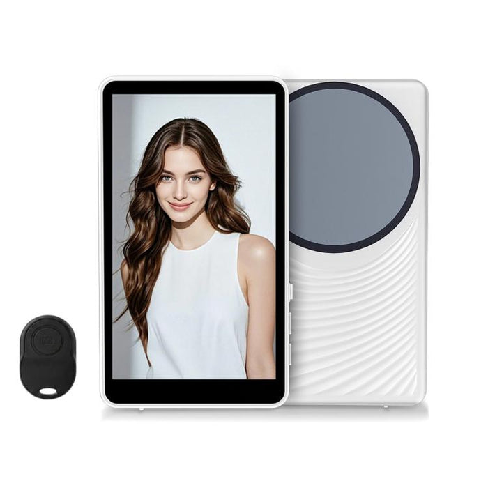 Pantalla magnética para selfies, dispositivo de duplicación de pantalla para teléfono, cámara trasera, monitor de visualización inalámbrico