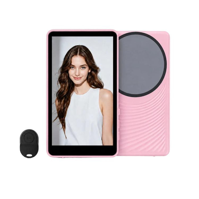 Pantalla magnética para selfies, dispositivo de duplicación de pantalla para teléfono, cámara trasera, monitor de visualización inalámbrico