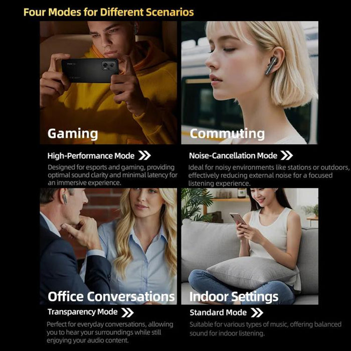 Auriculares Bluetooth con cancelación de ruido ANC KZ-Carol Pro, Carol Pro
