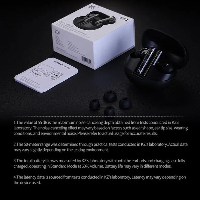 Auriculares Bluetooth con cancelación de ruido ANC KZ-Carol Pro, Carol Pro