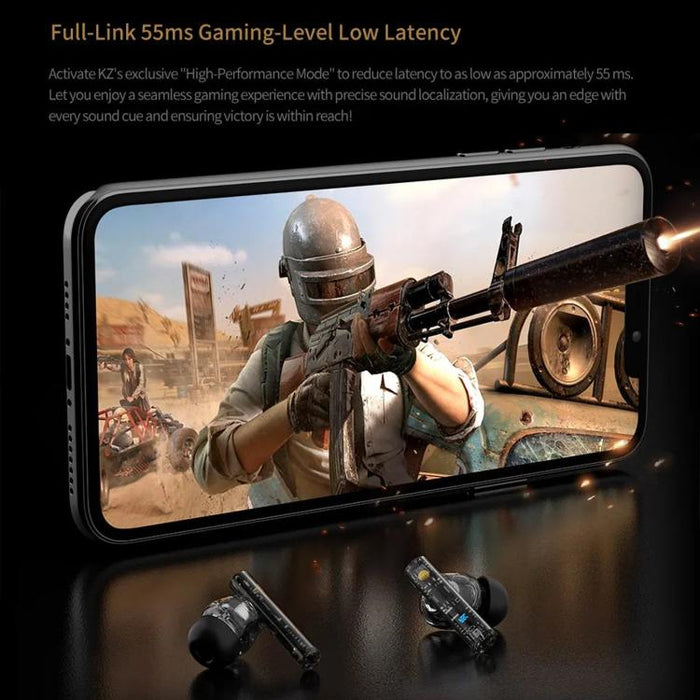 Auriculares Bluetooth KZ-Carol con cancelación activa de ruido (ANC) Hi-Fi y tecnología TWS., Carol