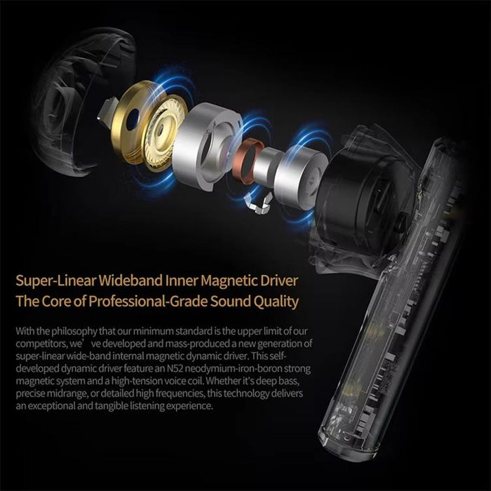 Auriculares Bluetooth KZ-Carol con cancelación activa de ruido (ANC) Hi-Fi y tecnología TWS., Carol