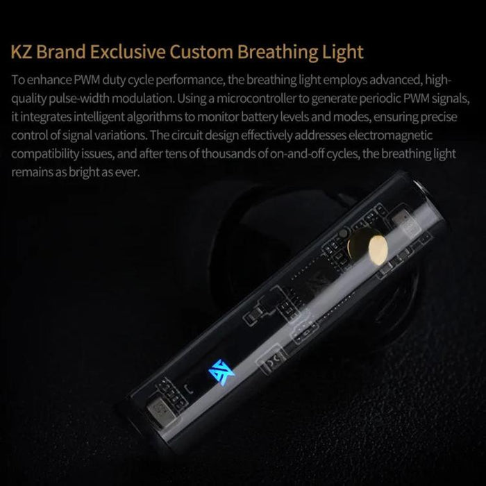 Auriculares Bluetooth KZ-Carol con cancelación activa de ruido (ANC) Hi-Fi y tecnología TWS., Carol