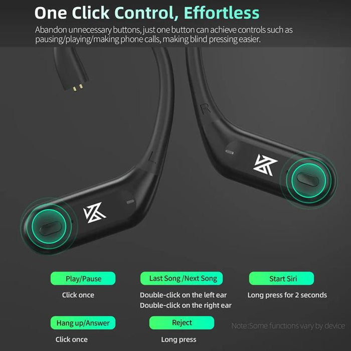 Auriculares inalámbricos Bluetooth 5.3 KZ XZ10 con ganchos para las orejas, XZ10
