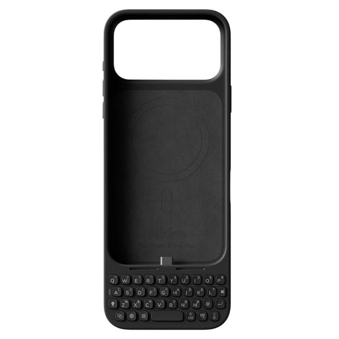 Funda magnética para teléfono AKKO con teclado externo, For iPhone 16 Pro Max Black, For iPhone 16 Pro Max White, For iPhone 16 Pro Max Pink, For iPhone 17 Pro Max White, For iPhone 17 Pro Max Pink, For iPhone 17 Pro Max Green, For iPhone 17 Pro Max Bl...