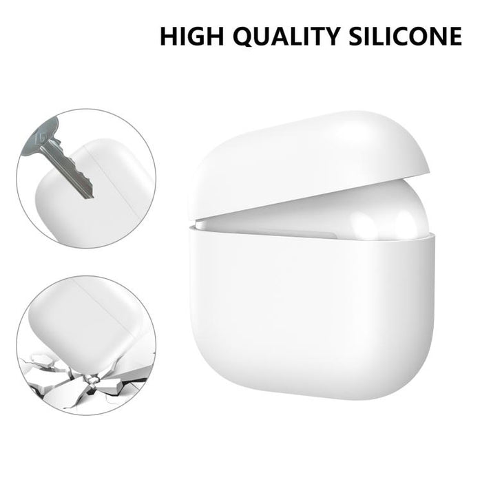 Funda de silicona a prueba de golpes y polvo para auriculares AhaStyle WG172, For AirPods 4
