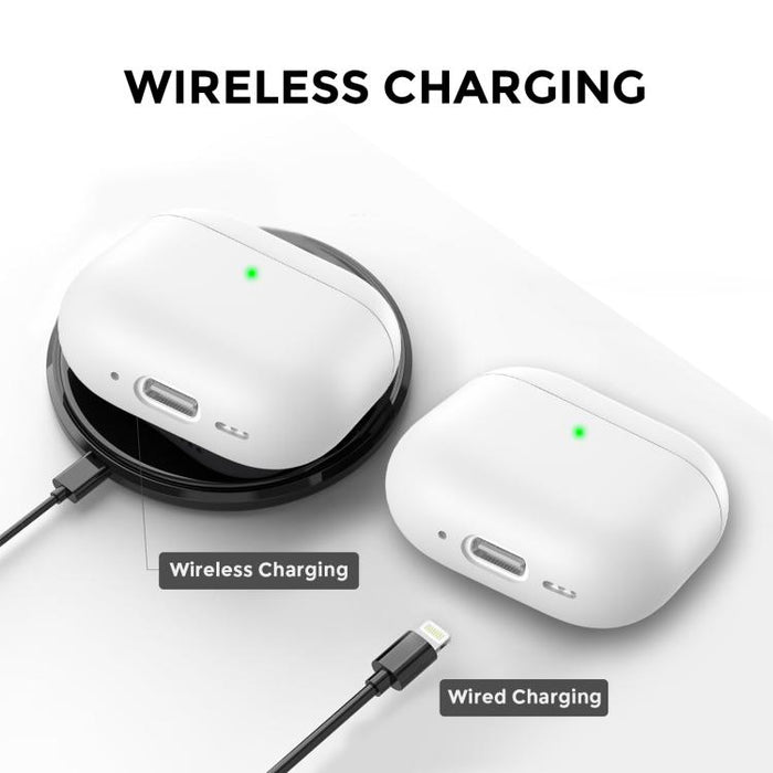 Funda de silicona a prueba de golpes y polvo para auriculares AhaStyle WG172, For AirPods 4