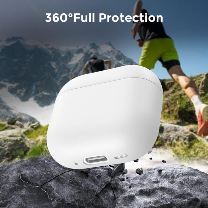 Funda de silicona a prueba de golpes y polvo para auriculares AhaStyle WG172, For AirPods 4