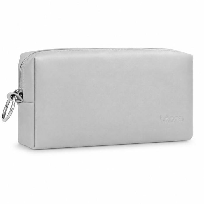 Baona BN-Q003 Funda organizadora de viaje de cuero sintético para adaptador de corriente, cargador y ratón para portátil grande