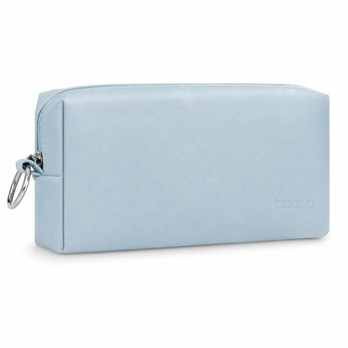 Baona BN-Q003 Funda organizadora de viaje de cuero sintético para adaptador de corriente, cargador y ratón para portátil grande