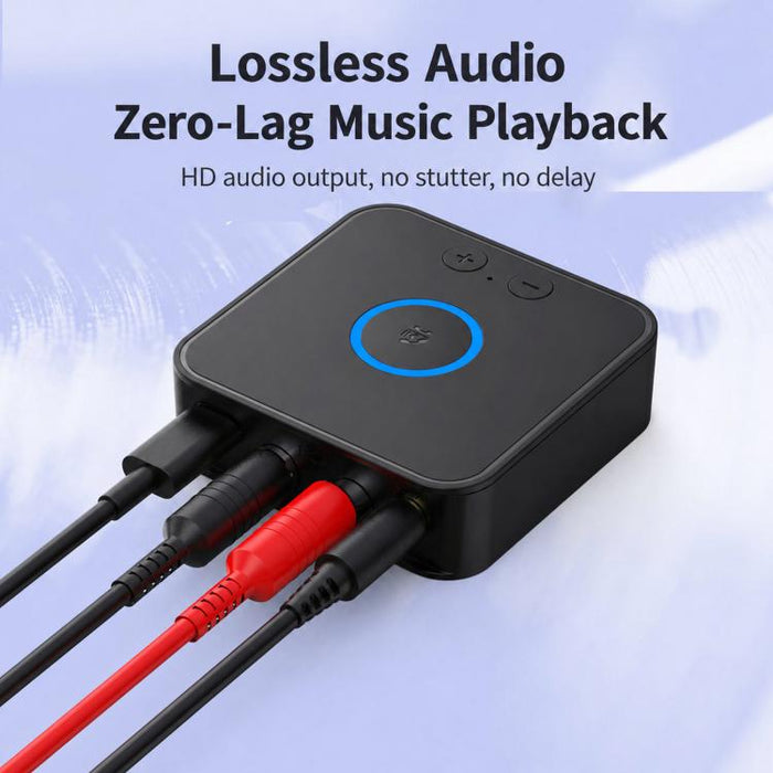 Adaptador de audio Bluetooth 2 en 1 para coche, compatible con teléfonos móviles., B66