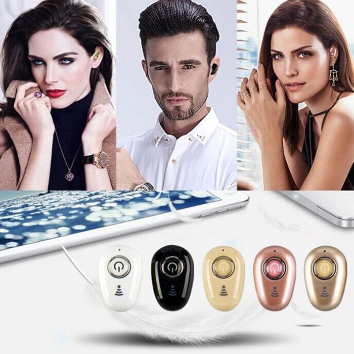 S065 Mini auriculares Bluetooth deportivos con micrófono para todos los teléfonos