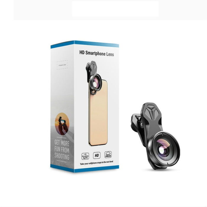 APEXEL APL-HB195 195 grados ojo de pez profesional HD lente universal externa para teléfono móvil