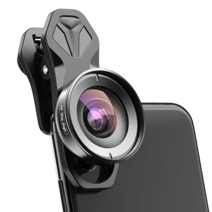 APEXEL APL-HB110 110 grados gran angular profesional HD externo teléfono móvil lente universal