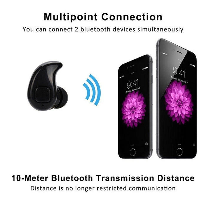 S530X Mini auricular Bluetooth inalámbrico deportivo manos libres HiFi con micrófono