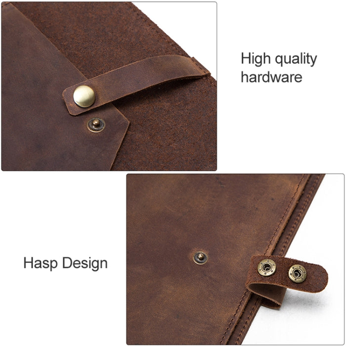 CF2002 Para iPad Pro 10.5 pulgadas Retro Crazy Horse Textura Hebilla Multifuncional Tablet PC Funda protectora de cuero con teléfono móvil / Bolsillos para portátiles Ranuras para tarjetas