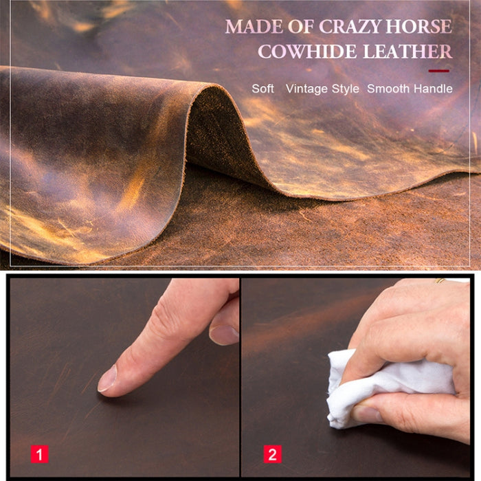 CF2002 Para iPad Pro 10.5 pulgadas Retro Crazy Horse Textura Hebilla Multifuncional Tablet PC Funda protectora de cuero con teléfono móvil / Bolsillos para portátiles Ranuras para tarjetas