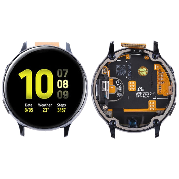 Montaje completo de pantalla LCD y digitalizador con marco para Samsung Galaxy Active2 SM-R820