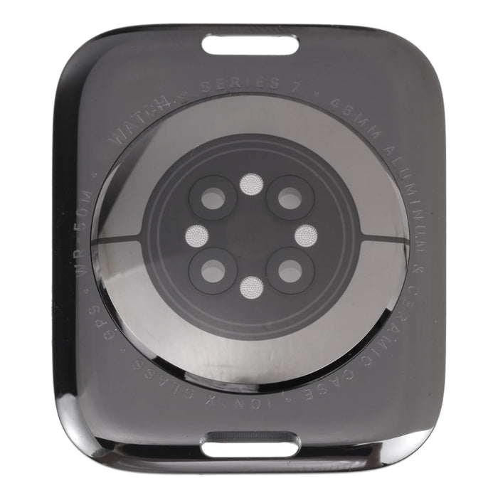 Para Apple Watch Series 7 45MM Versión GPS Cubierta trasera de vidrio con bobina de carga inalámbrica, For Apple Watch Series 7 45MM GPS Version