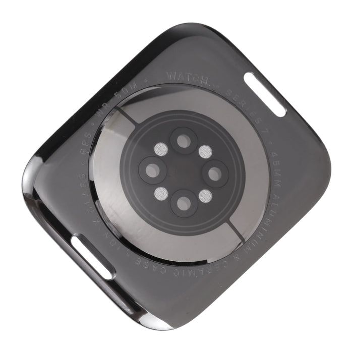 Para Apple Watch Series 7 45MM Versión GPS Cubierta trasera de vidrio con bobina de carga inalámbrica, For Apple Watch Series 7 45MM GPS Version