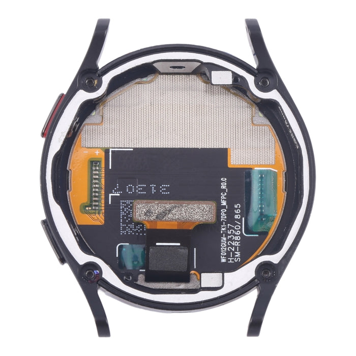 Montaje completo del digitalizador de pantalla LCD original con marco para Samsung Galaxy Watch4 40 mm SM-R860/R865