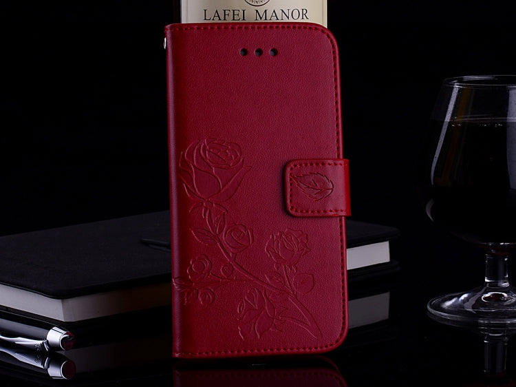 Para Xiaomi Redmi 5 Rose en relieve Horizontal Flip Environmental PU Leather Case con soporte y ranuras para tarjetas y billetera, For Xiaomi Redmi 5, For Redmi 5