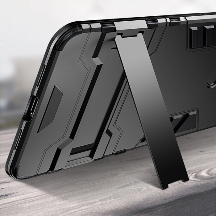 Funda protectora a prueba de golpes PC + TPU con soporte de anillo magnético para Xiaomi Mi 8 Lite, For Xiaomi Mi 8 Lite