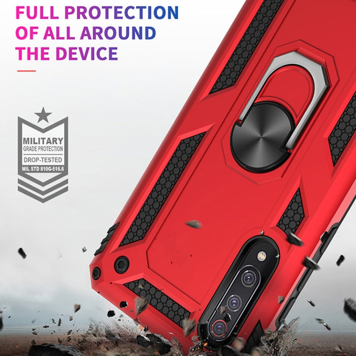 Funda protectora Sergeant Armor TPU + PC a prueba de golpes para Xiaomi Mi 9, con soporte de rotación de 360 grados
