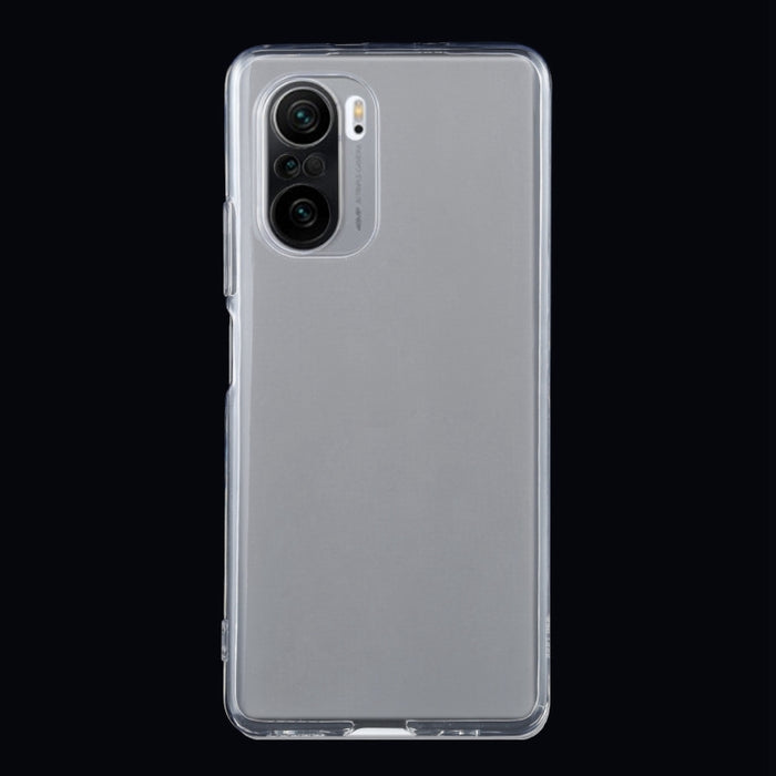 Para Xiaomi Redmi K40 0.75mm Estuche protector ultrafino transparente de TPU suave, For Xiaomi Redmi K40
