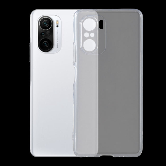 Para Xiaomi Redmi K40 0.75mm Estuche protector ultrafino transparente de TPU suave, For Xiaomi Redmi K40