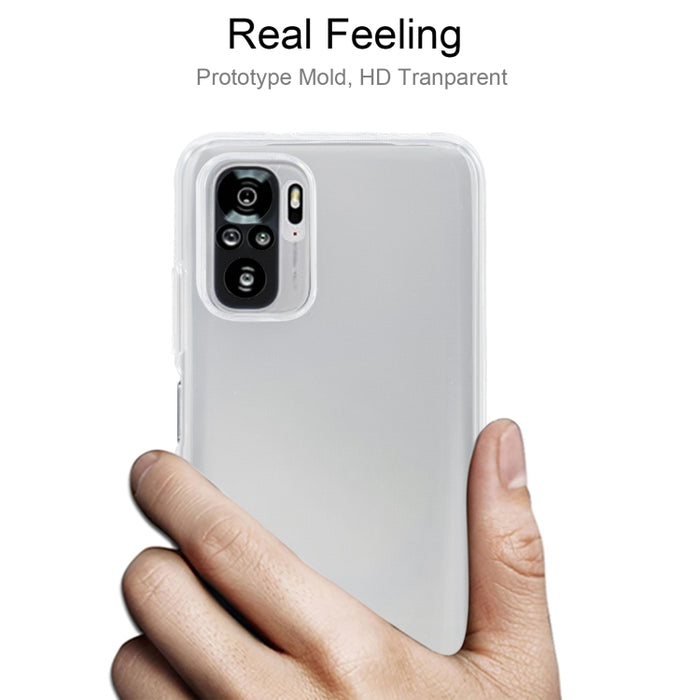 Para Xiaomi Redmi Note 10 0.75mm Estuche protector suave de TPU transparente ultrafino, For Xiaomi Redmi Note 10