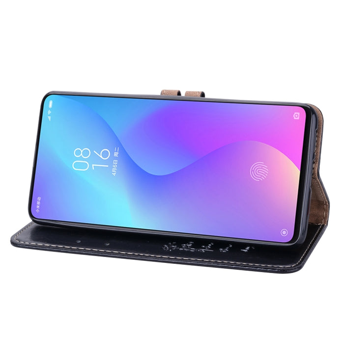 Estuche de cuero con tapa horizontal con textura de cera de aceite de estilo comercial para Xiaomi Redmi K20 / K20 Pro, con soporte, ranuras para tarjetas y billetera, For Xiaomi Redmi K20 / K20 Pro