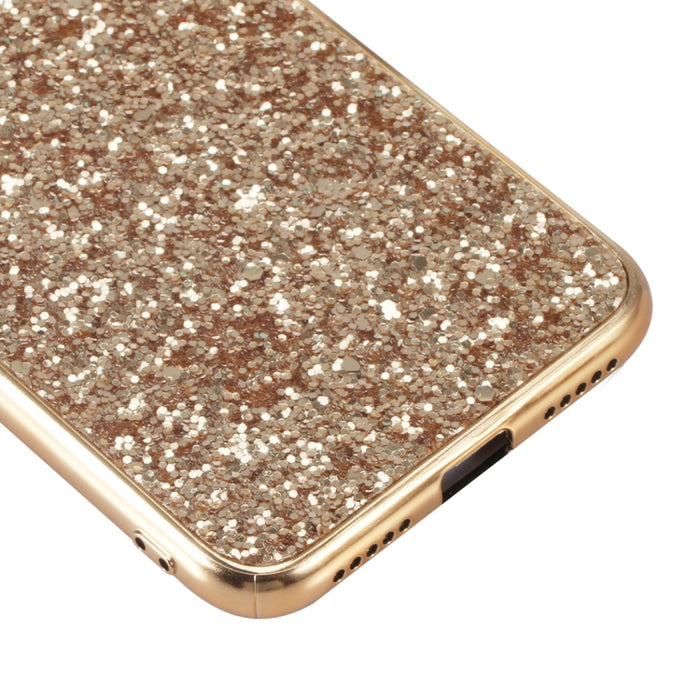 Estuche de TPU a prueba de golpes con polvo de brillo para Xiaomi Redmi Note 7, For Xiaomi Redmi Note 7