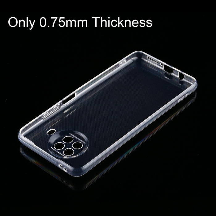 Para Xiaomi Mi 10T Lite 5G 0.75mm Estuche protector suave de TPU transparente ultrafino, For Xiaomi Mi 10T Lite 5G