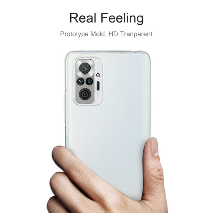 Para Xiaomi Redmi Note 10 Pro 0.75mm Estuche protector suave de TPU transparente ultrafino, For Xiaomi Redmi Note 10 Pro