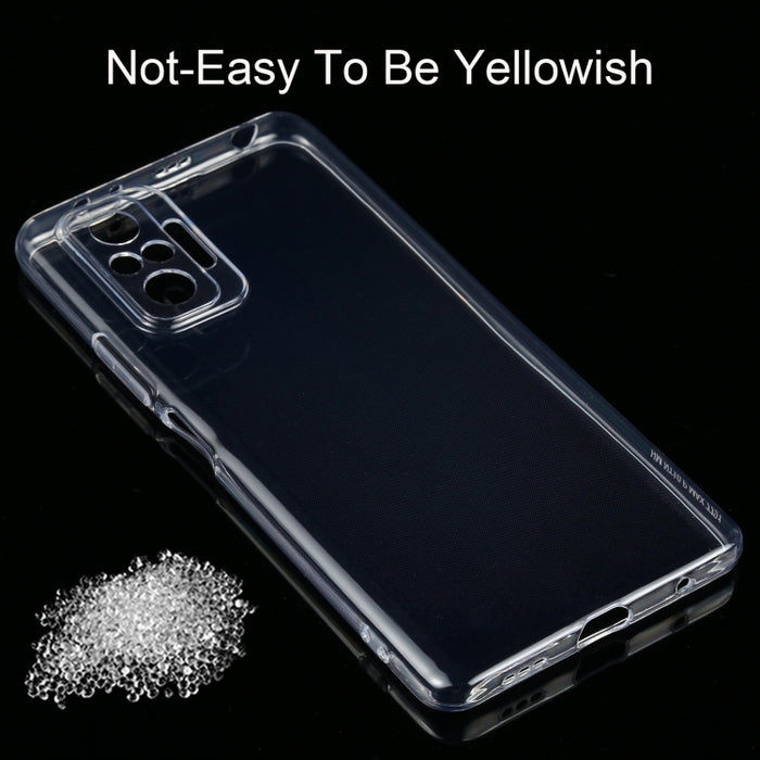 Para Xiaomi Redmi Note 10 Pro 0.75mm Estuche protector suave de TPU transparente ultrafino, For Xiaomi Redmi Note 10 Pro