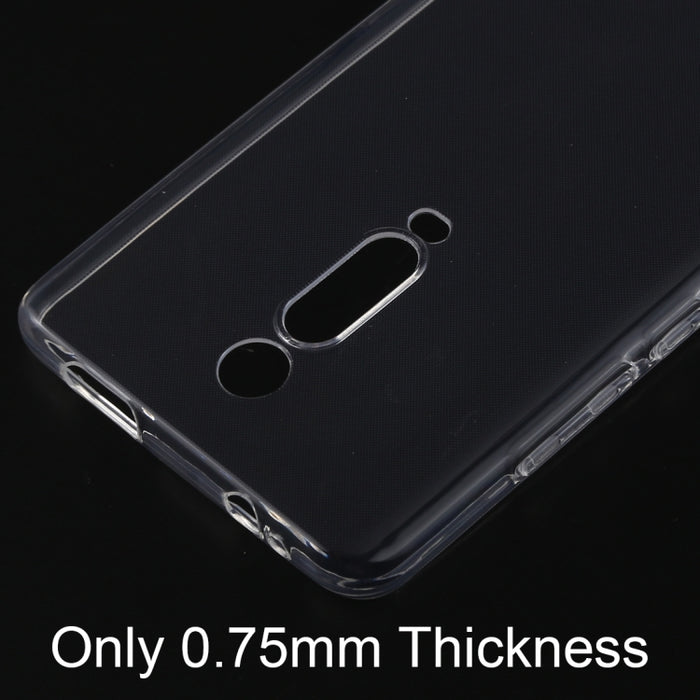 Funda protectora suave de TPU transparente ultrafina de 0,75 mm para Xiaomi Redmi K20 / K20 Pro, For For Redmi K20 / K20 Pro