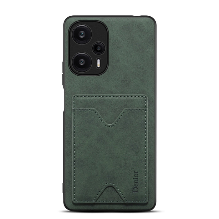 Denior PU Contraportada Ranura para tarjeta Titular Caja del teléfono para Xiaomi Redmi Note 12 Turbo / Poco F5, For Xiaomi Redmi Note 12 Turbo / Poco F5