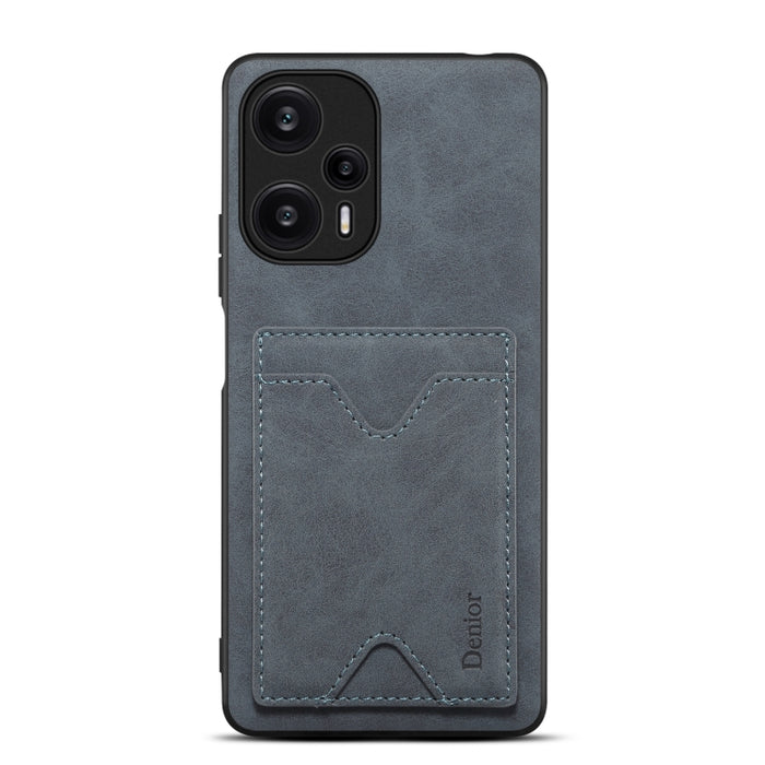 Denior PU Contraportada Ranura para tarjeta Titular Caja del teléfono para Xiaomi Redmi Note 12 Turbo / Poco F5, For Xiaomi Redmi Note 12 Turbo / Poco F5