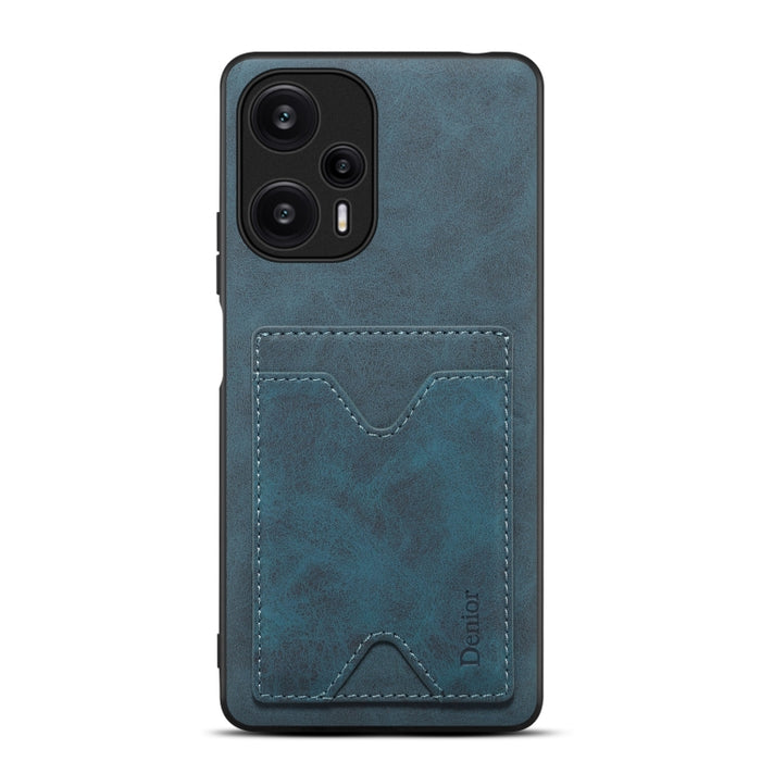 Denior PU Contraportada Ranura para tarjeta Titular Caja del teléfono para Xiaomi Redmi Note 12 Turbo / Poco F5, For Xiaomi Redmi Note 12 Turbo / Poco F5