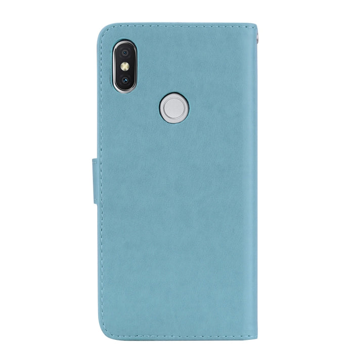 Estuche de cuero PU ambiental con tapa horizontal en relieve rosa para Xiaomi Redmi S2, con soporte y ranuras para tarjetas y billetera, For S2, For Xiaomi Redmi S2